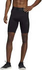  gl0458  Mens Adidas Techfit 3 Stripe Short Tights