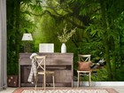 3d Rain Forest Wallpaper Wall Mural Removable Self-adhesive Sticker 333--jn