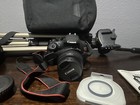 Canon Eos Rebel T5 1200d Camera 18-55mm 75-300mm Lens  Tripod   Case Bundle Kit