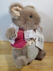 9  Tailor Of Gloucester Mouse Vintage Eden Toys Beatrix Potter Stuffed Plush Tag