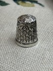 Vintage James Swann Sterling Silver Thimble Size 4 H m 1978
