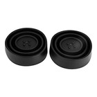  Universal Led Headlight Dust Cover  2 Pieces Black Rubber Housing Seal  