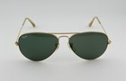 Vintage B l Ray Ban Bausch   Lomb Gold 58mm Usa Aviator Sunglasses