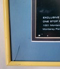 Boston Debut Album Original Poster Matted   Framed 26 1 2  X 38  Local Pickup 