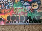 Coldplay Official 2012 Mylo Xyloto World Tour Vip Poster Limited  406 Out 15 000