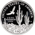 American Platinum Eagle Proof 1 2 Oz  50 - Coin In Capsule - Random Date