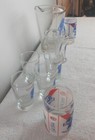 Pabst Blue Ribbon Glass Collection 9 Items