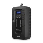 Cyberpower Ec650lcd Ecologic 650va 390w Energy Efficient Lcd Desktop Eco Ups