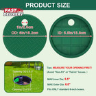 2 Pcs Valve Box Cover Lid Id 5 5  Od 6  For Sprinkler Irrigation System
