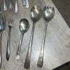 Mixed Silver Plated Flatware Sheffield Gotham Rogers Community Plate 33 Pieces