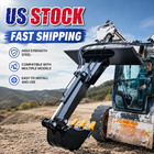 15  Single Arm Digger Bucket Backhoe Attachment For Bobcat Steer Loaders