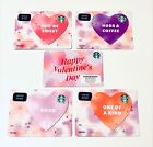 Starbucks Valentines Day 2010-2024 Gift Card Collection New Choose One Or More 