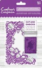 Crafter s Companion Cut   Emboss Folder 4 25 x5 5 -botanical Garden New