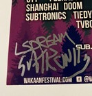 Wakaan Music Festival Signed 12x12 Photo Subtronics Lsdream Mersiv Boogie T  7