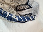 Bauer Supreme S190 Intermediate Goalie Catch Glove White And Blue