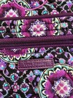 Vera Bradley Plum Crazy Hipster Crossbody Bag Purple Medallion Monogram Letter A
