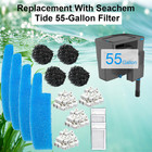 4 Set Aquarium Media Maintenance Kit  Replacement For Seachem Tide 55-gallon Fil