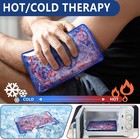 Hot Cold Reusable Gel Bead Pack Microwavable Freezable Pain Relief Pad Ice Bag