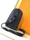 Exquisite Mb Top Quality Fashion Men Black Leather Shoulder Bag  425 Us