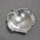 Vintage  circa 1950 s  Alfredo Sciarrotta Sterling Handmade  Leaf Footed Bowl 15