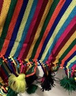 Mexican Colorful Rainbow Shawl