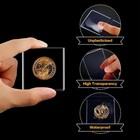 100 Archival Vinyl 2  x2   Coin Flips - Round Corner - Double Pocket - Non-pvc