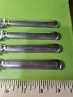 Set Of 4 Antique Rogers Nickel Silver Dinner Knifes