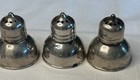 Birks Sterling Silver Salt   Pepper Shakers Set Of Three - Please Read Desc  -
