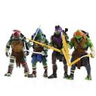 Movie Teenage Mutant Ninja Turtles Classic Collection Tmnt 4 Pc Action Figures