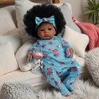 Realistic Reborn Baby Dolls Black African American Girl Lifelike Newborn Doll Us