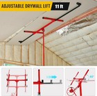 11ft Drywall Lift Panel Sheetrock Plasterboard Hoist Lifter With Safety Lock Us