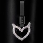 Bling Heart Car Handle Strap Drift Charm Car Accessories For White Devil Style