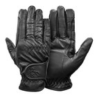 Equestrian Black 100  Pure Leather Horse Riding Gloves Equine Unisex 
