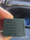 Antique Victorian Sterling Silver Thimble With Original Box