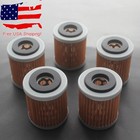 5x Hf142 Oil Filter For Yamaha Warrior 350 Big Bear Wolverine Raptor Kodiak 400