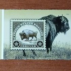 Us 2026 Scott   6098a 4ever American Bison Imperf ndc Pair Of Stamps Vf Mnh