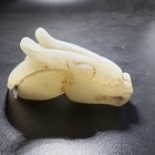 Chinese Old  White Jade Carved Fengshui Dragon Beast Statue