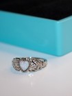 925 Sterling Silver Ring Heart Opal Ring Jewelry For Woman Small And Exquisite