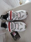 Louis Garneau Carbon Tri Hrs Triathlon Shoes Size 38 Men s 5 Women s 7 White red
