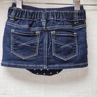 Baby Gap Denim Mini Skirt W bloomers Girls 6-12m Romper Polka Dot Diaper Cover