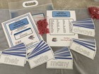 Four Complete Sight Word Learning Sets  With Lakeshore Learning Storage Bags