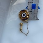 Vintage American Legion Auxiliary Past President Pin Badge 10k Gold-filled Gavel