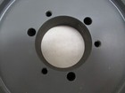 New  Standard V-belt Pulley bushed Bore cast Iron 2 Groove 6 In