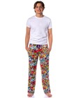 The Simpsons Lounge Pants Men s Krusty Clown Sleep Pajamas