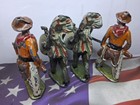 Rare Metal Cast Cowboys   Indians Lot