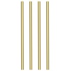 4x Brass Round Rods 1 4  X 12  Solid Metal Lathe Bar Stock Diy Crafting