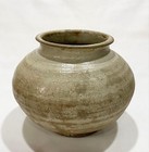 Korean Joseon White Porcelain Vase Ancient Antique Collectible Art