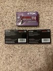 3 Tdk Cd Power 110 Blank Audio Cassette Tape Superior High Bias New Sealed