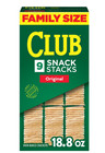  2 Pack  Club Snack Stacks Original Crackers  Lunch Snacks  9 Count