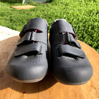Shimano Rp3 Sh-rp301 Shoe Womens Sz 8 5 Gray Road Cycling Strip Buckle Comfort